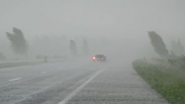 Inumet emitió un aviso por tormentas fuertes a partir de la madrugada del jueves para el centro y el este